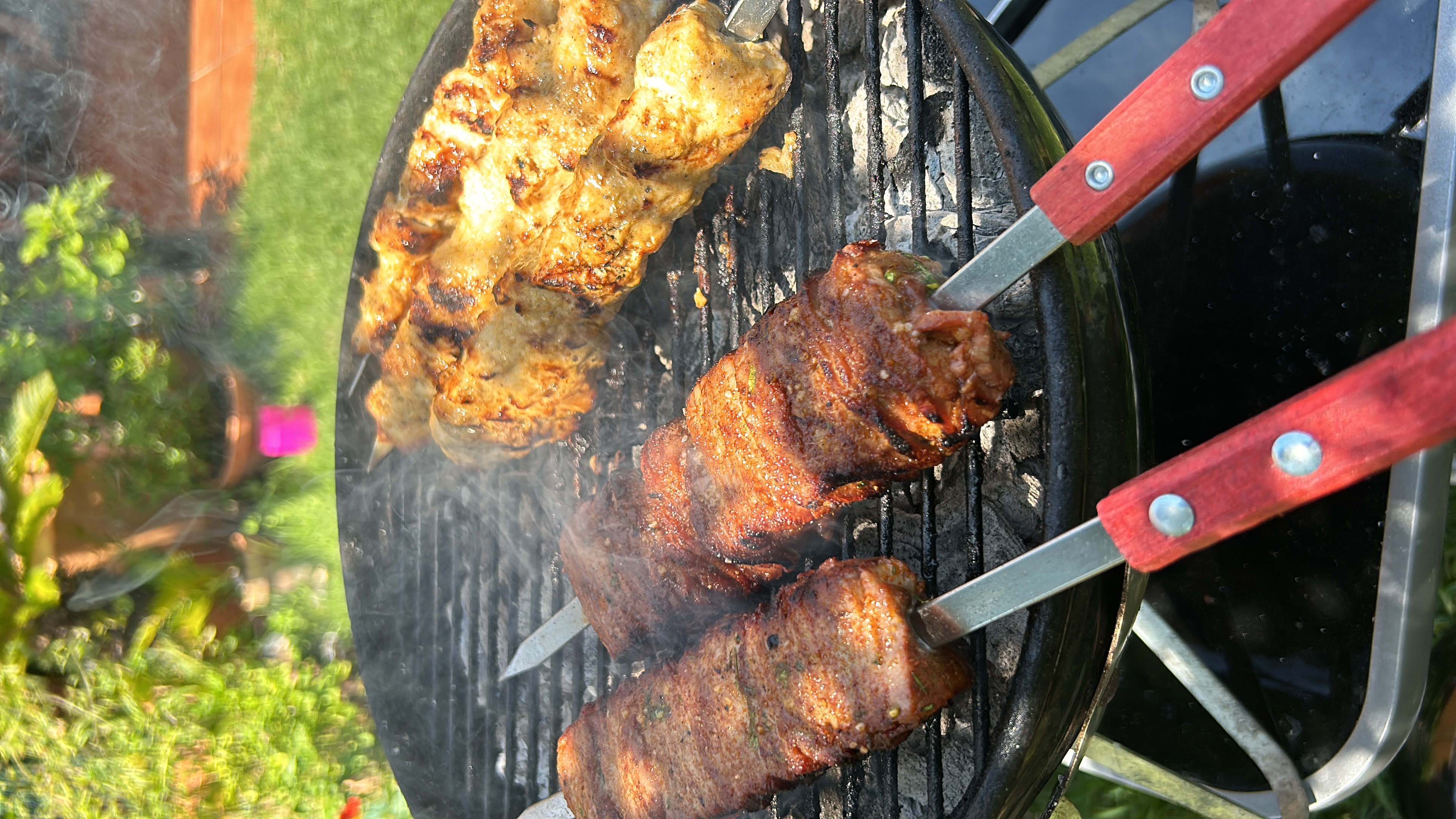 Pinchos morunos de cerdo y pollo 1